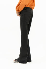 Girls Flared Trouser - Black