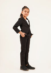 Girls Blazer - Black