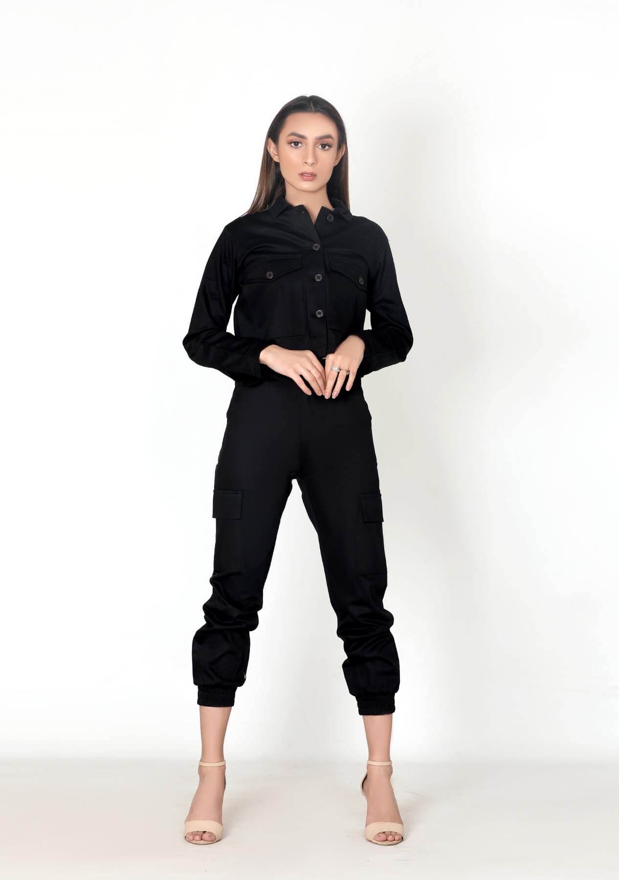 Cropped jacket - Co-ord Matching Separate - 999.com.pk  - Pakistan Fashion