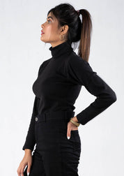 Womens Turtle Neck Top - High Neck top Pakistan