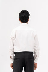 Men's Regular Fit Full Sleeve Shirt - White