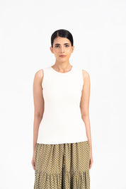 Basic Tank Top - Cream