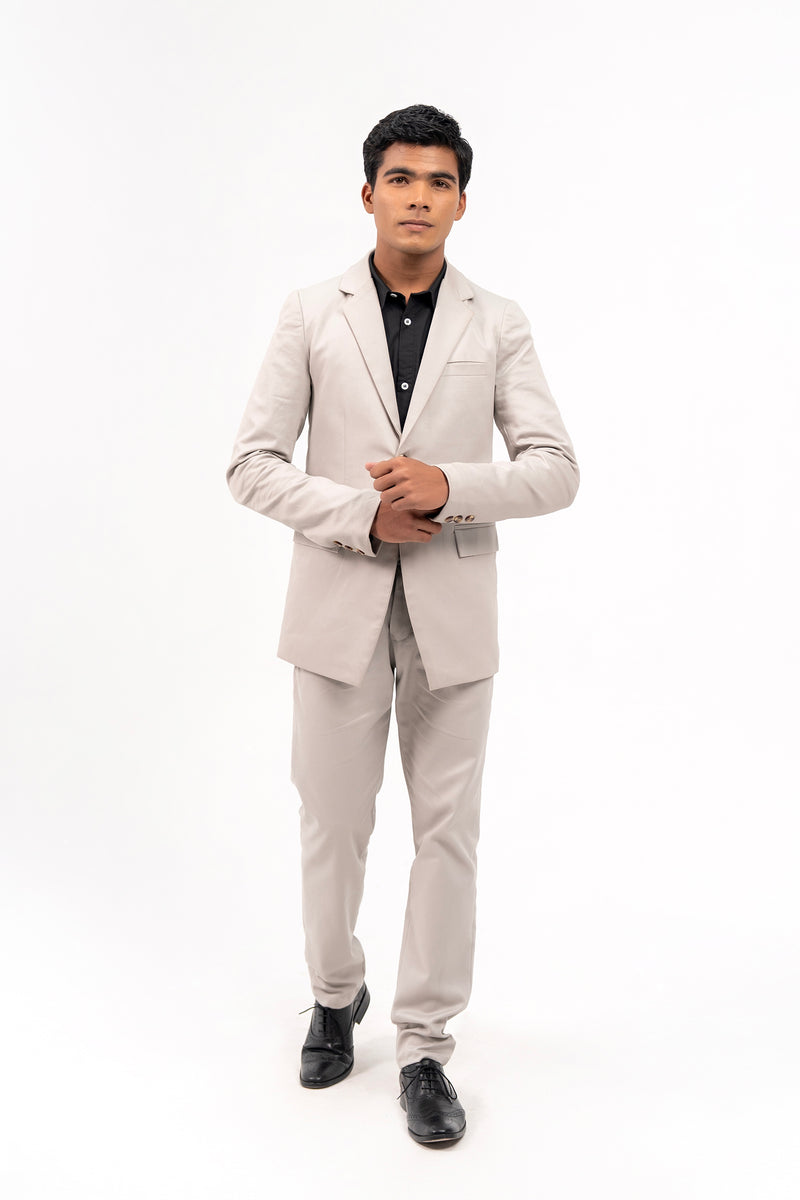 Men's Blazer - Stone