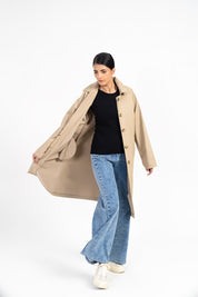 Everyday Trench Coat - Beige