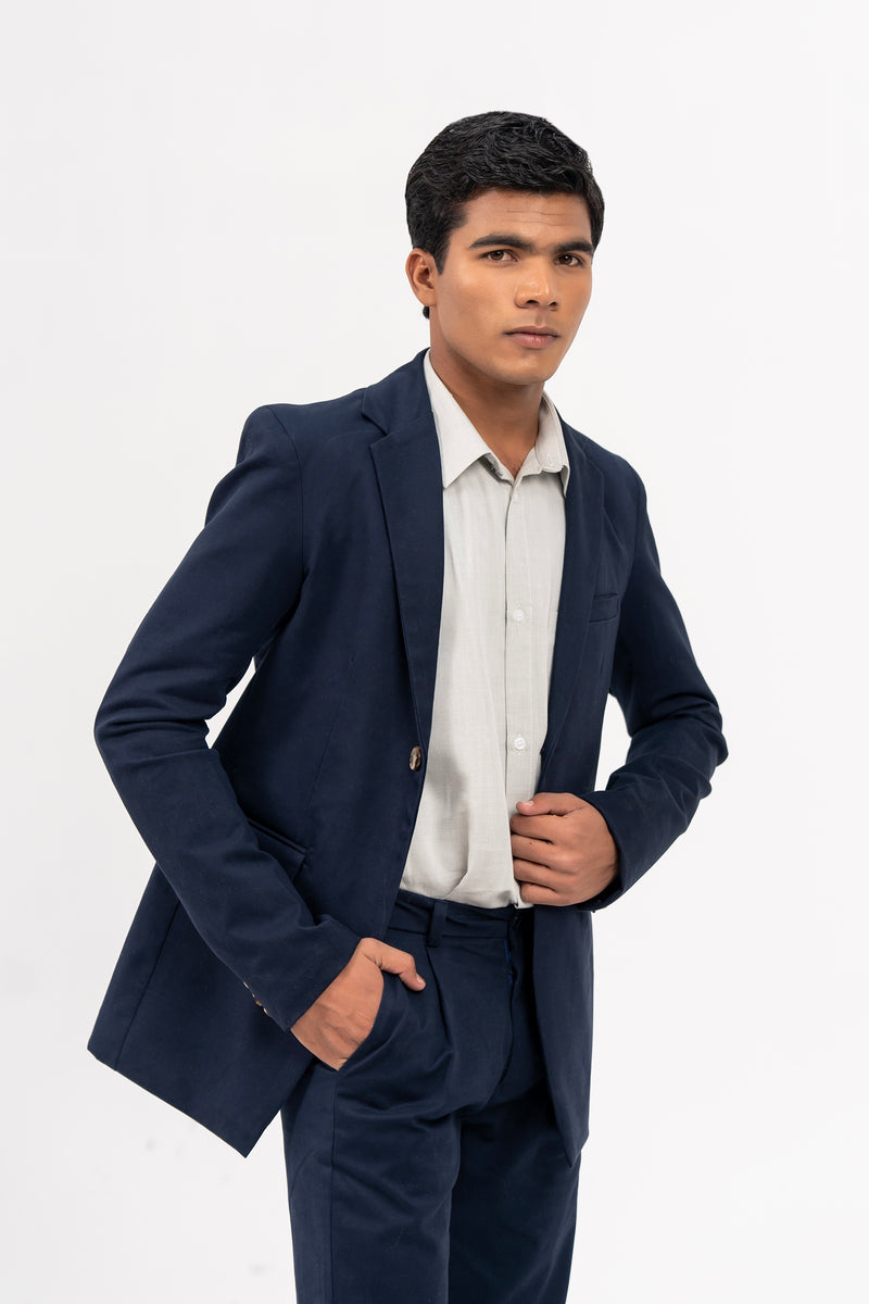 Men's Blazer - Navy Blue