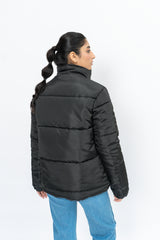 Oversized Puffer Jacket - Black