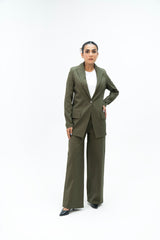 Long Blazer - Green