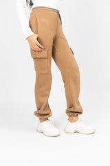 Fleece Jogger Pant - Brown