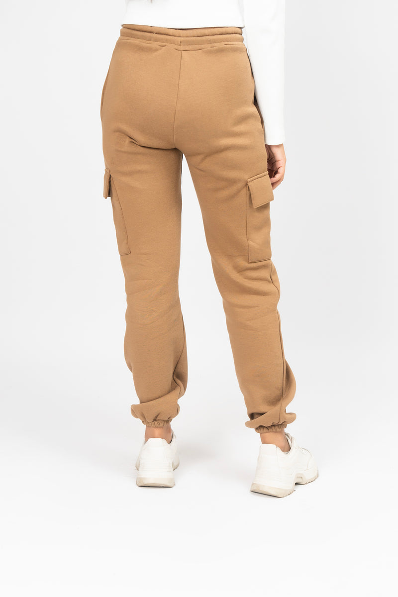 Fleece Jogger Pant - Brown