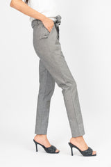 Straight Pant with Pockets - Grey
