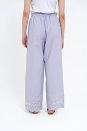 Pull-on Cutwork Pant - Lilac