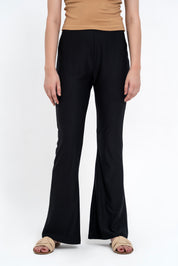 Flared Tight Pant - Black