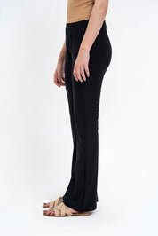 Flared Tight Pant - Black