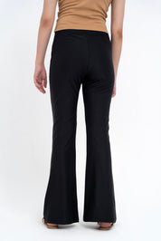 Flared Tight Pant - Black