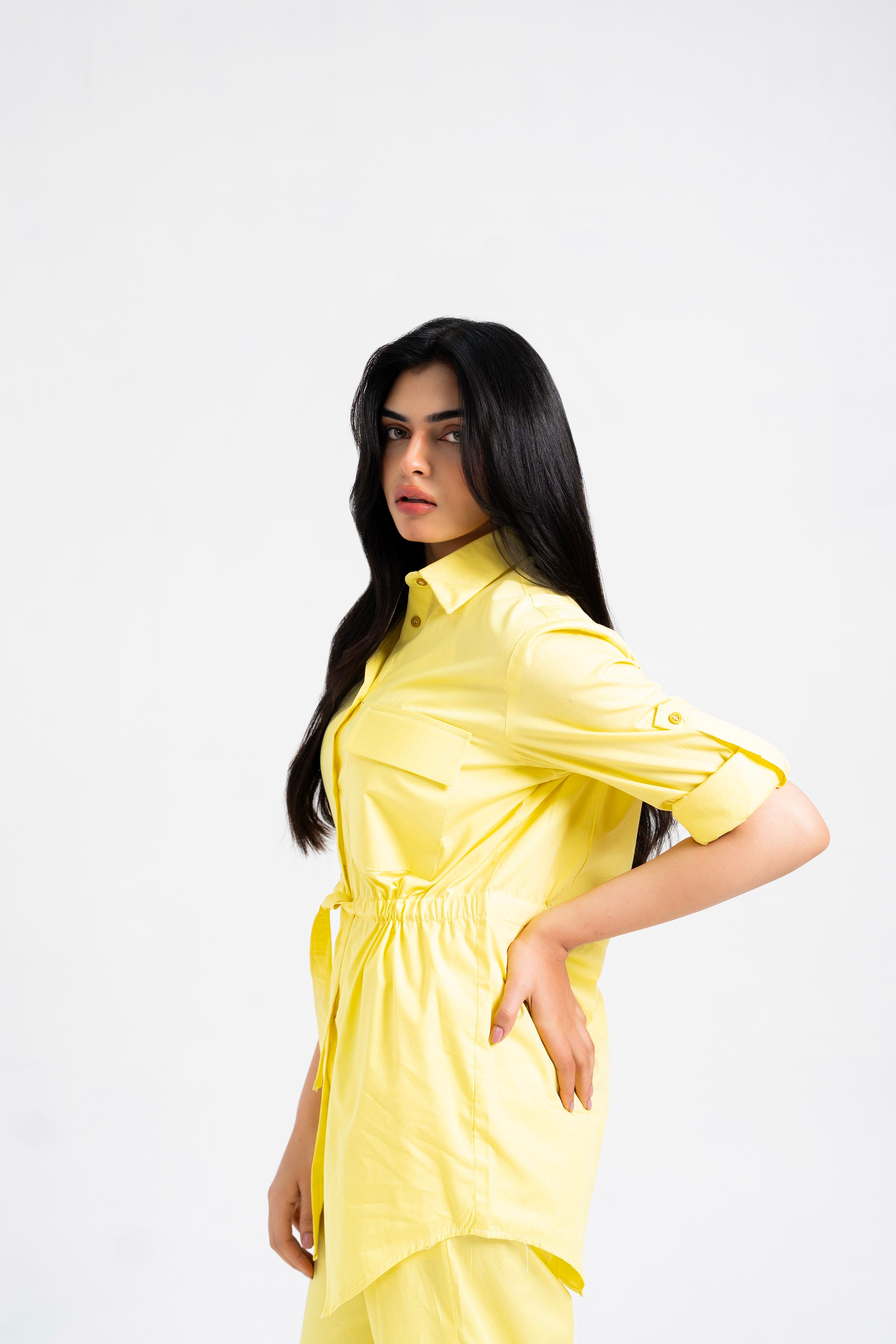 Safari Shirt - Yellow