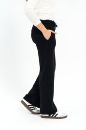 Sweatpant with Drawstring - Black