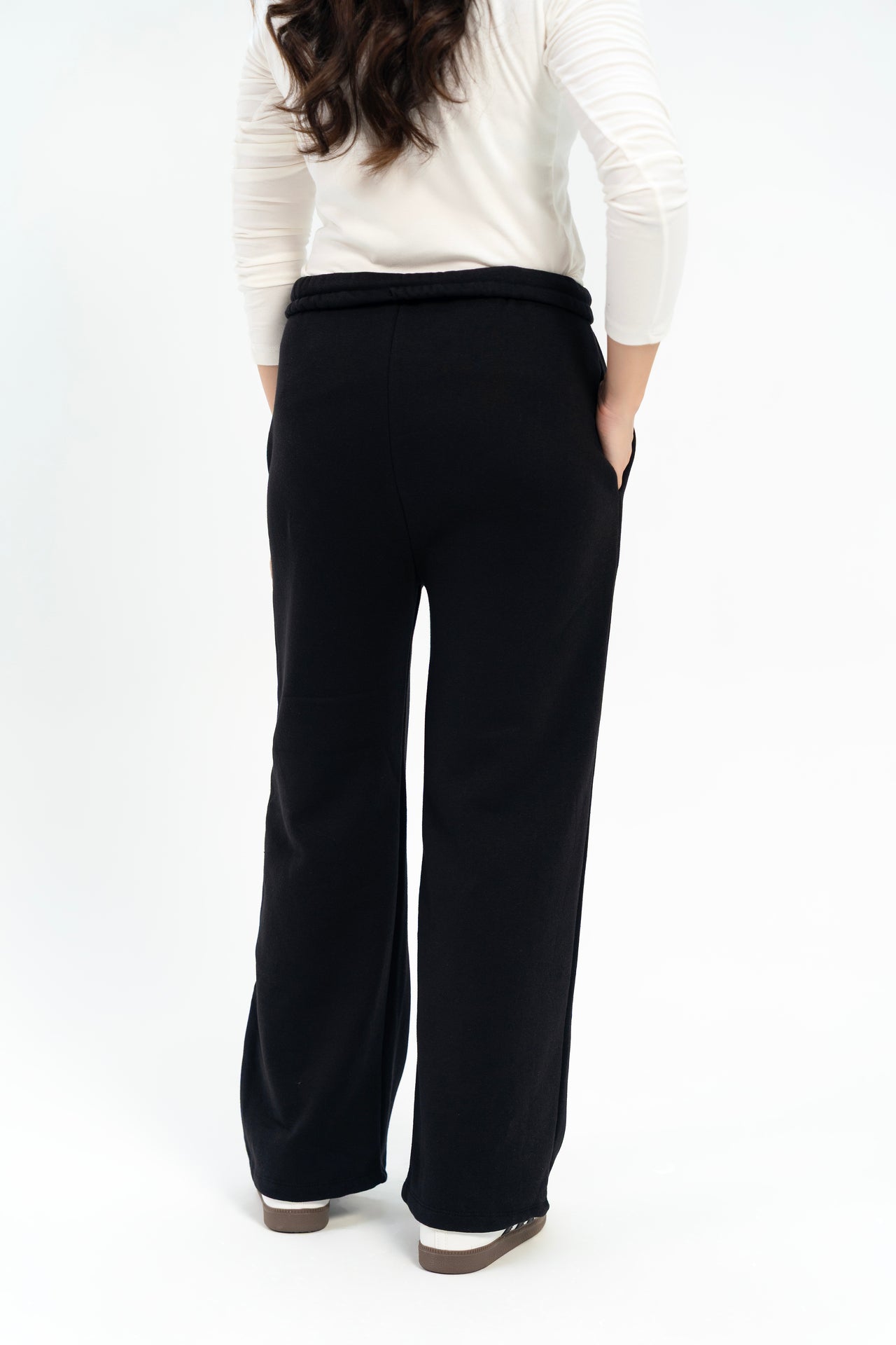 Sweatpant with Drawstring - Black