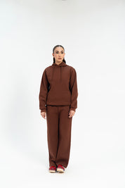 Oversized Hoodie - Chocolate Brown