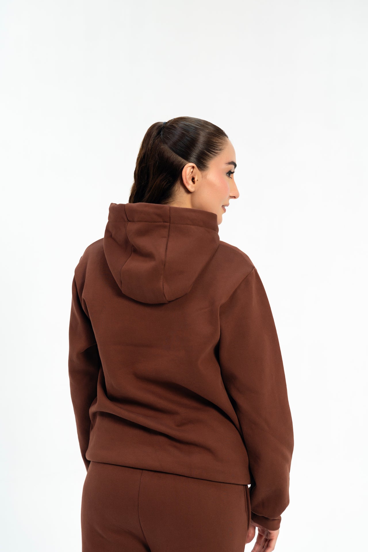 Oversized Hoodie - Chocolate Brown
