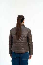 Puffer Jacket - Chocolate Brown