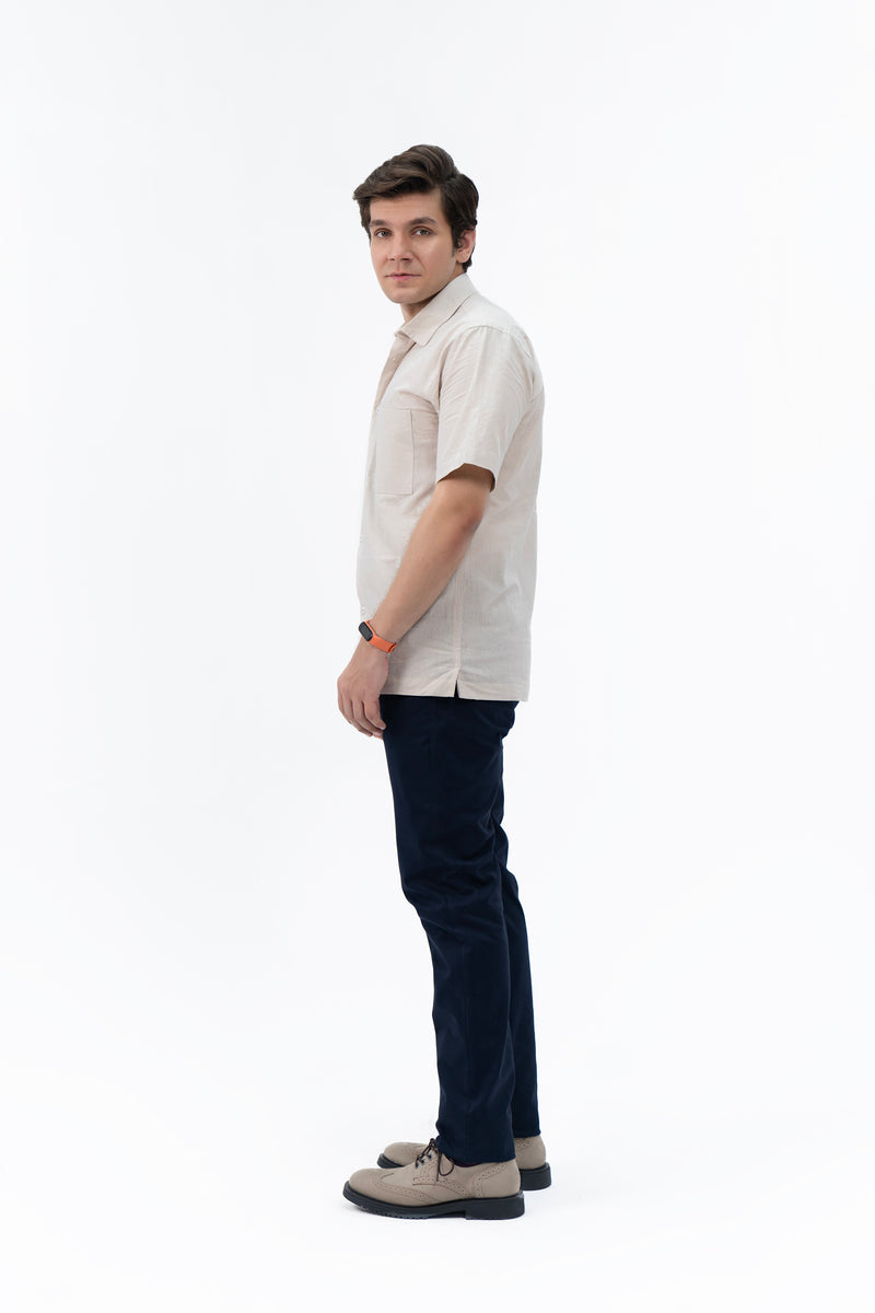 Men's Slim Fit Chino Pants - Navy Blue