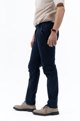 Men's Slim Fit Chino Pants - Navy Blue