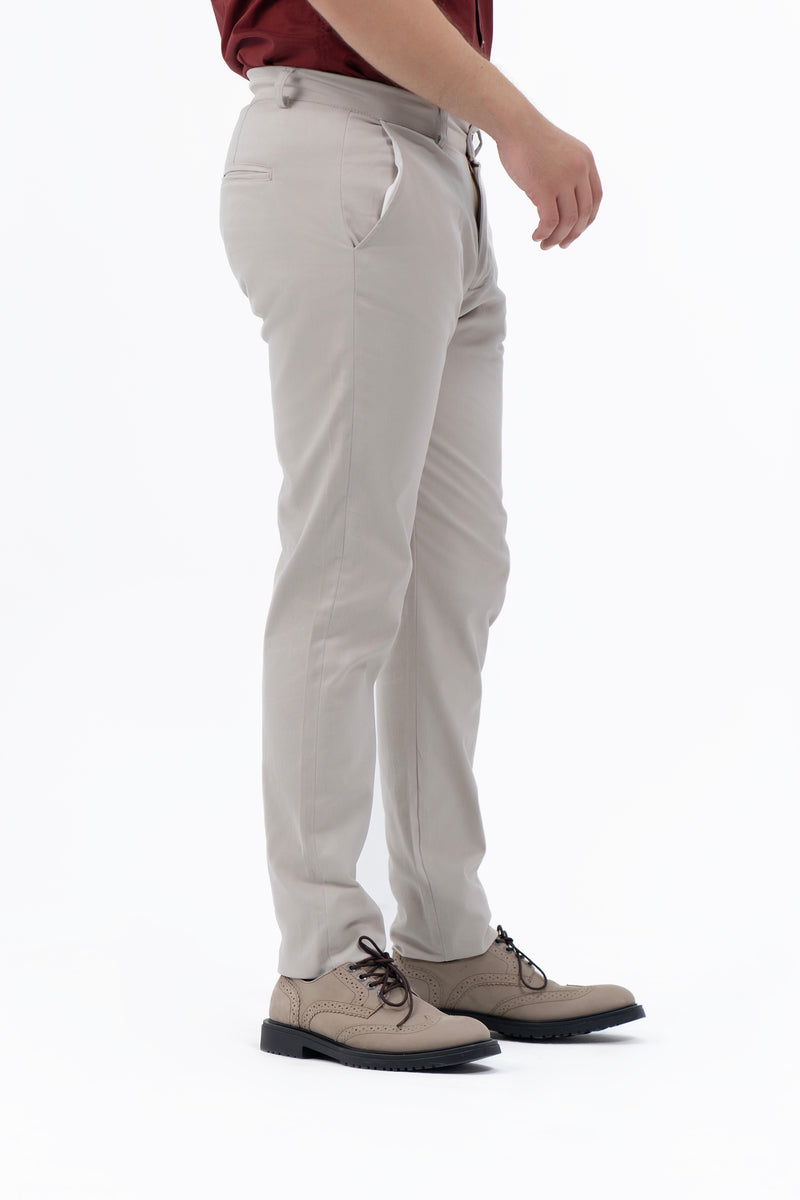 Men's Slim Fit Chino Pants - Stone