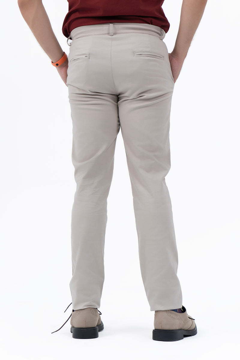 Men's Slim Fit Chino Pants - Stone