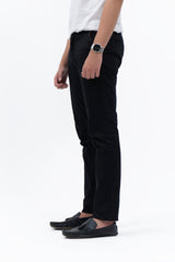 Men's Slim Fit Chino Pants - Black