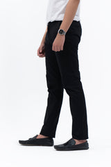 Men's Slim Fit Chino Pants - Black