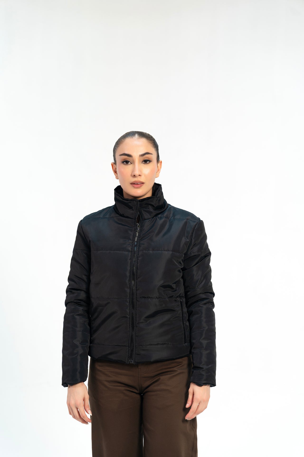 Puffer Jacket - Black