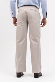 Men's Pleated Wide Leg Pant - Stone