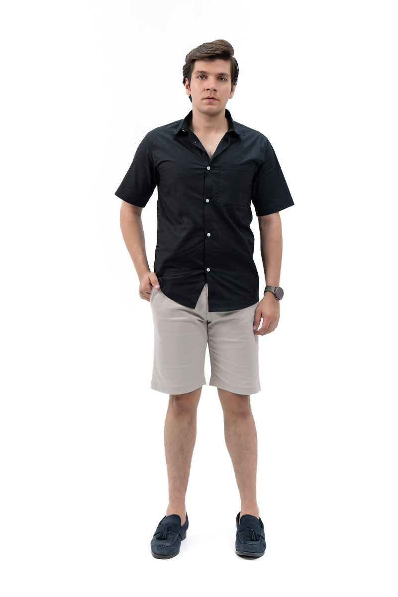 Men's Slim Fit Chino Shorts -  Stone