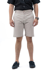 Men's Slim Fit Chino Shorts -  Stone