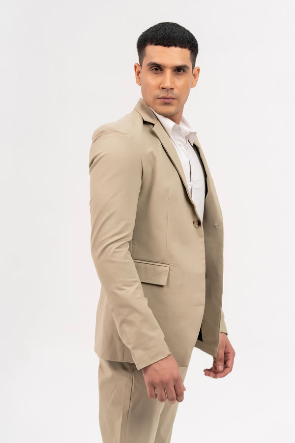 Men's Blazer - Beige