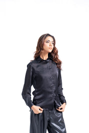Silk Shirt - Black