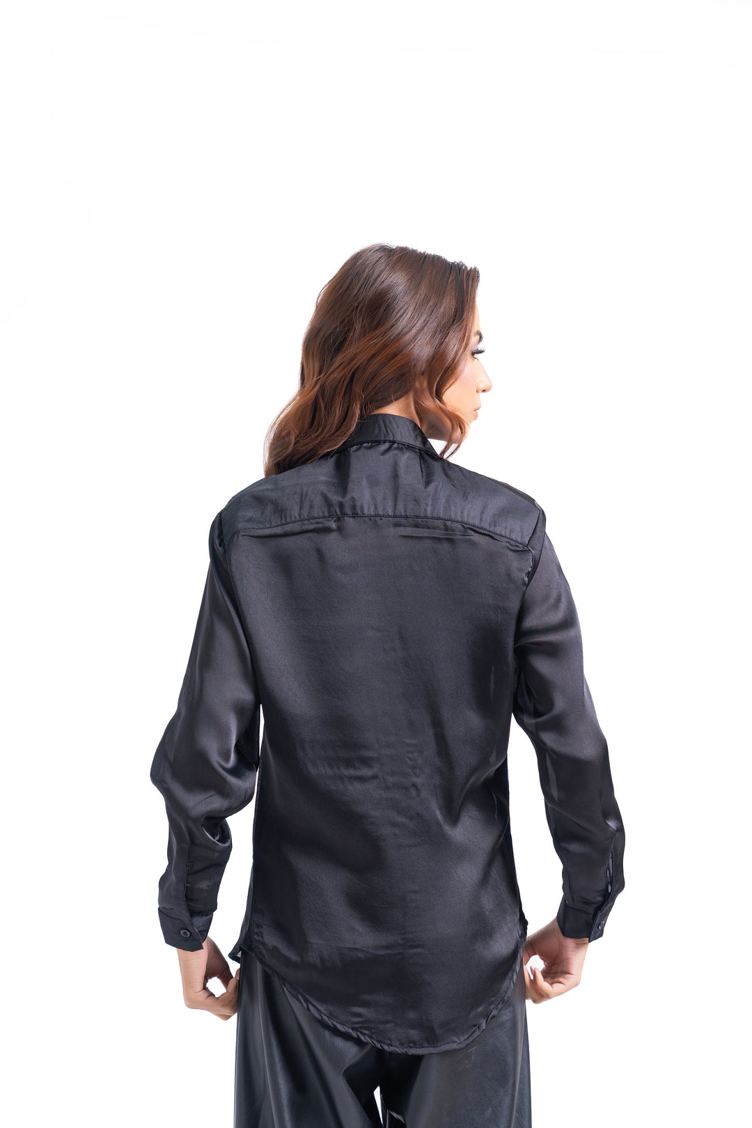 Silk Shirt - Black
