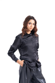 Silk Shirt - Black
