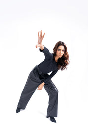 Round Neck T-Shirt - Black