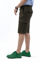 Men's Bermuda Cargo Shorts - Green