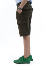 Men's Bermuda Cargo Shorts - Green