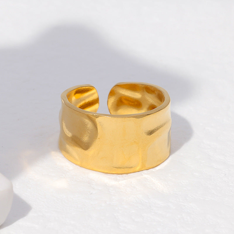 Wide Gold Ring