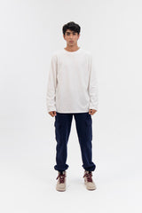 Men's Full Sleeve T-Shirt  - White