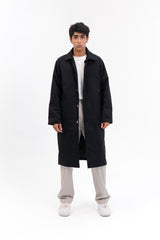 Men's Trench Coat - Black