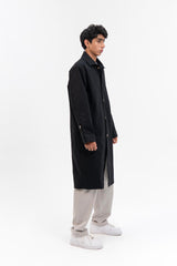 Men's Trench Coat - Black