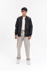 Men's Bomber Jacket - Black