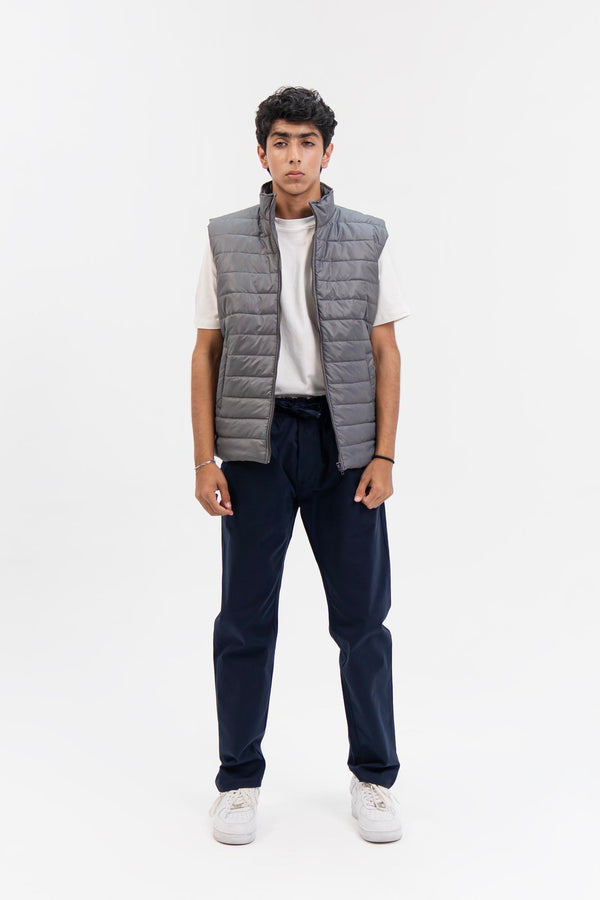 Men's Light Weight Gilet - Grey