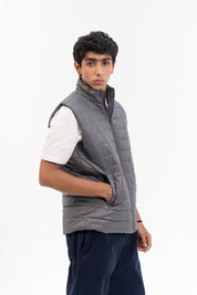 Men's Light Weight Gilet - Grey