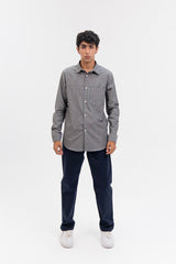 Men's Regular Fit Shirt  - Grey