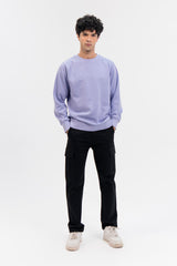 Men's Sweatshirt in Fleece - Lavender